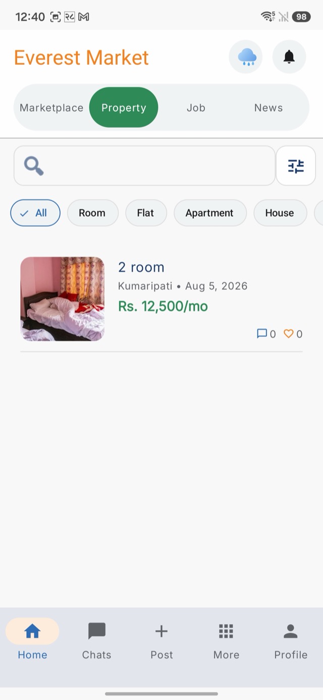 Room & Property Search